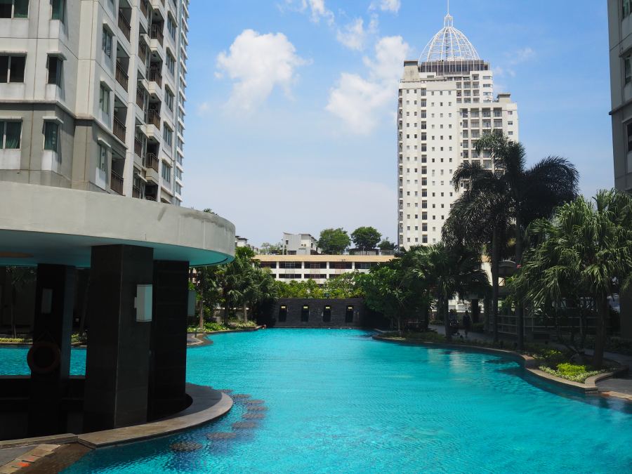 Pool in Thamrin Residences - Living in Thamrin Residence Apartment Jakarta